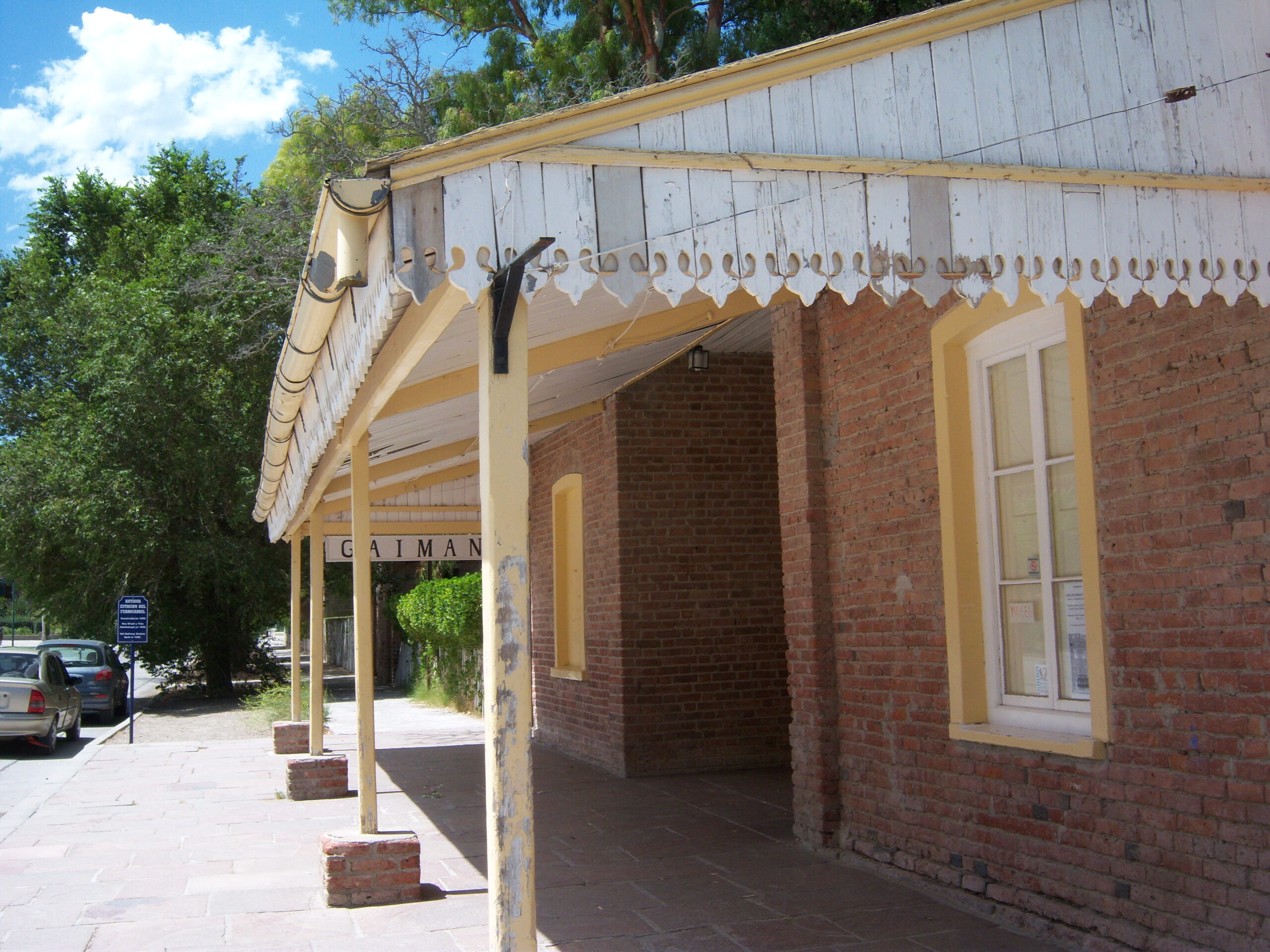 Estación de FCC, Gaiman, Chubut. Patagonia Argentina. www.viajandoconana.com